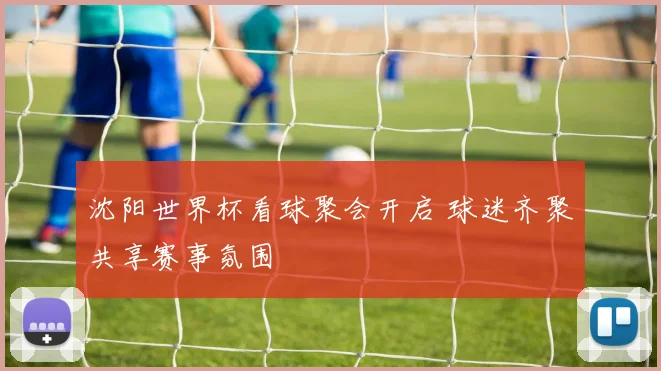 沈阳世界杯看球聚会开启 球迷齐聚共享赛事氛围